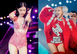 Đông Nhi, Tóc Tiên cùng diện trang phục táo bạo khoe vẻ gợi cảm