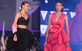 Đỗ Mạnh Cường, Kelly Bùi gây ấn tượng với sắc hồng ngọt ngào