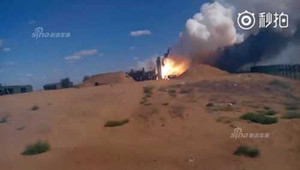 Phóng 'xịt', tên lửa S-300 rơi ngược trở lại và phát nổ khủng khiếp