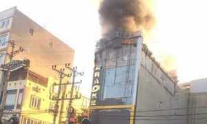 Lại cháy quán karaoke dữ dội ở Bắc Ninh