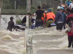 Tìm thấy 3 thi thể bị lũ cuốn trôi tại Bình Định