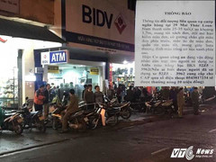Nhận diện tên cướp dùng súng uy hiếp nhân viên ngân hàng BIDV ở Huế