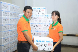 Táo tươi chính gốc Aomori - Nhật Bản được Intimex nhập về Việt Nam