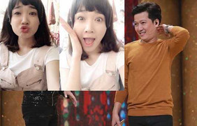 Trường Giang liên tục chê 'người tình' Nhã Phương 'xấu hoắc' trên truyền hình