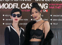 Hoàng Thuỳ diện mốt bra-top gợi cảm bên dàn mẫu Việt