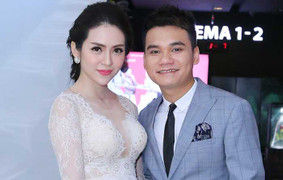 Khắc Việt bảnh bao, lịch lãm bên vợ hot girl sexy trong 'Ngày cưới'