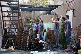 Cụ bà 70 tuổi chết cháy trong nhà lúc nửa đêm