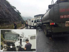 Xe chở phạm nhân tông xe bồn: Sức khỏe của 5 chiến sỹ công an giờ ra sao?