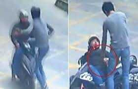 Clip: Tài xế xe tải song phi, đạp ngã tên trộm đi xe máy