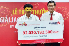 Giải độc đắc xổ số kiểu Mỹ Vietlott lên kỷ lục gần 100 tỷ đồng