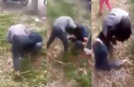 Lại xuất hiện clip nữ sinh đánh nhau phản cảm, nhiều người reo hò cổ vũ