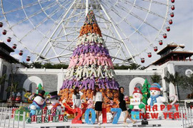 Asia Park rực rỡ mùa Giáng Sinh