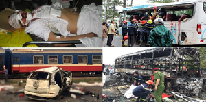 Những hình ảnh tai nạn giao thông ám ảnh năm 2016