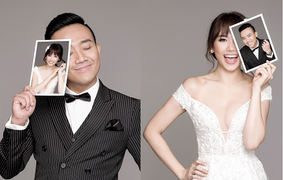 Ảnh cưới siêu đáng yêu của cặp đôi ngôn tình Trấn Thành – Hari Won