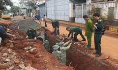 Phát hiện kho đạn 'khủng' trong khu dân cư ở Đắk Lắk