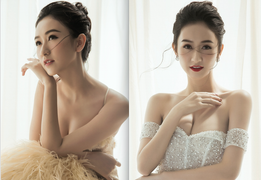 Á hậu Hà Thu khoe vẻ hấp dẫn căng tràn đón năm mới 2017