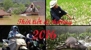 Những hiện tượng thời tiết quái đản, dị thường năm 2016