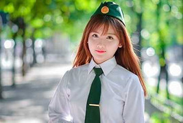 4 nữ sinh ĐH Văn hóa - Nghệ thuật Quân đội xinh đẹp khiến trái tim bao chàng trai thổn thức