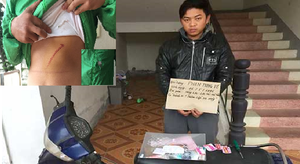 Bị truy bắt, tên trộm đâm trọng thương công an