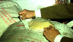 Bắt xe tải chở hơn 1 tấn mỡ động vật không rõ nguồn gốc