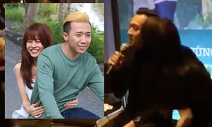 Clip: Trấn Thành bối rối đến đỏ mặt khi bị hôn trộm