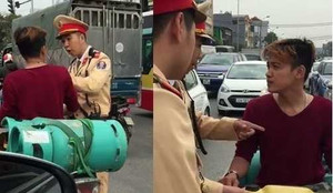 'Tóc vàng hoe' đầu trần thách thức CSGT: Người chống đối ở Việt Nam cần xem video này