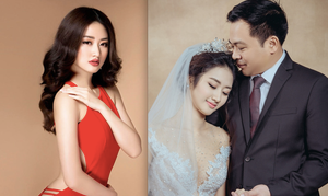 Nhan sắc sexy, gia thế hoành tráng của Hoa hậu cưới đại gia hơn 19 tuổi Thu Ngân