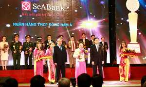 SeABank được vinh danh 'Doanh nghiệp hội nhập và phát triển 2016'