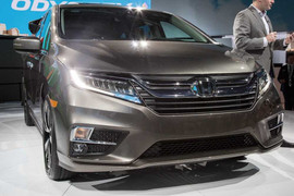 Honda Odyssey 2018 nổi bật tại Detroit Motor Show 2017