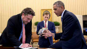 Danh tính người viết diễn văn từ biệt cho Obama