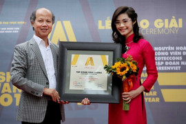 Tập đoàn Nam Cường nhận giải chủ đầu tư 2016