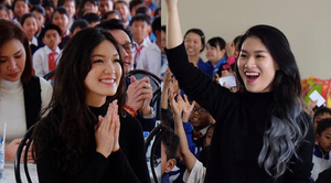 Con gái nuôi Đàm Vĩnh Hưng, Thùy Dung, Diệu Ngọc mang Tết đến vùng cao