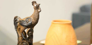 Ảnh: Hình tượng gà độc đáo tại triển lãm 'Dậu Dome'