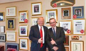 Có gì trong văn phòng chống đạn của ông Trump?