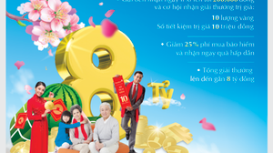 Gửi tiền tại VietinBank, trúng 10 lượng vàng