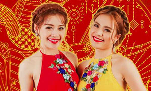 Hoàng Thùy Linh, Chi Pu xinh đẹp rạng rỡ