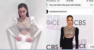Nhà thiết kế Lý Quí Khánh: Bộ đầm Jennifer Lopez mặc giống váy của Hồ Ngọc Hà