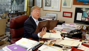 Phong cách làm việc kỳ lạ của Tổng thống Donald Trump