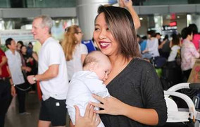 Con trai Thảo Trang gây sốt với gương mặt nhiều biểu cảm