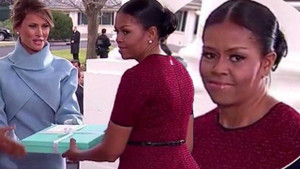Cư dân mạng 'phát sốt' trước biểu cảm nhận quà của bà Michelle Obama