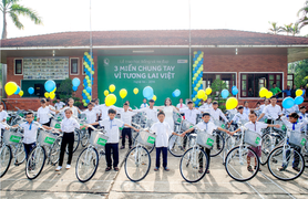 '3 Miền' mang Tết ấm đậm đà tình Việt đến với trẻ em vùng cao