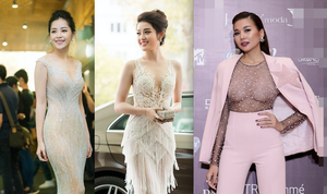 Dàn mỹ nhân Việt 'đại chiến' thảm đỏ 2016 với váy áo trong veo