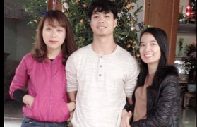 Công Phượng mượn bạn gái tới nhà lo tiếp khách