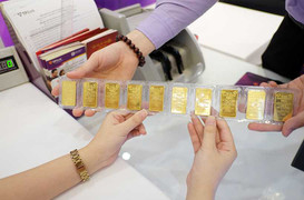 Bán vàng Thần Tài theo phong cách… ngân hàng