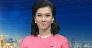 Lộ diện biên tập viên xinh đẹp bản tin thời sự VTV1