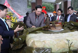 Cặp bánh chưng khổng lồ 700kg: Lãnh đạo tỉnh Nghệ An lên tiếng