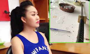 Phi Thanh Vân bị chồng trẻ vác kiếm dọa giết