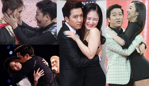 Những lần Trường Giang khiến đồng nghiệp nữ bối rối vì 'sở thích' ôm hôn kỳ lạ