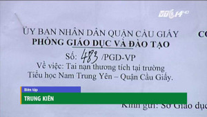 Học sinh gãy chân khi chơi trong sân trường: Lý do chậm xử lý Hiệu trưởng