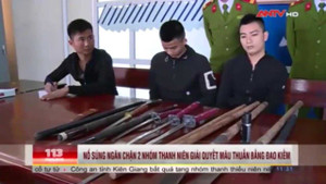 Hà Tĩnh: Cảnh sát 113 nổ súng trấn áp 2 băng 'xã hội đen' đâm chém nhau